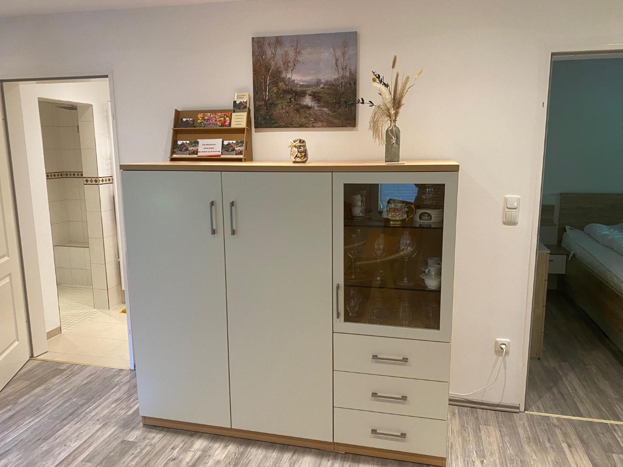 Ferienwohnung Gulfhaus, Mit Sauna Und Grossem Garten Apen Exterior foto